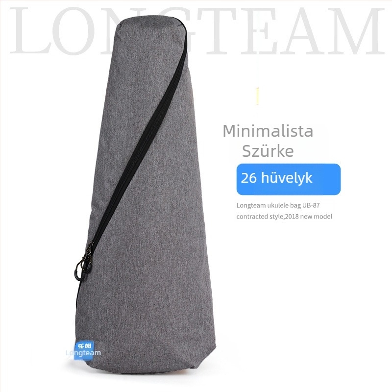 Ukulele hátizsák / tok – Nylon, modell UB-87, Langtin/Longteam márka, hangszerhez