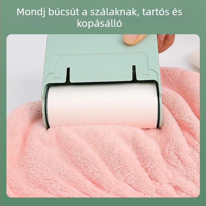 Kuang cheng hajszárító sapka, Coral fleece anyag, 150D, egyszerű szövés, 50–79 g