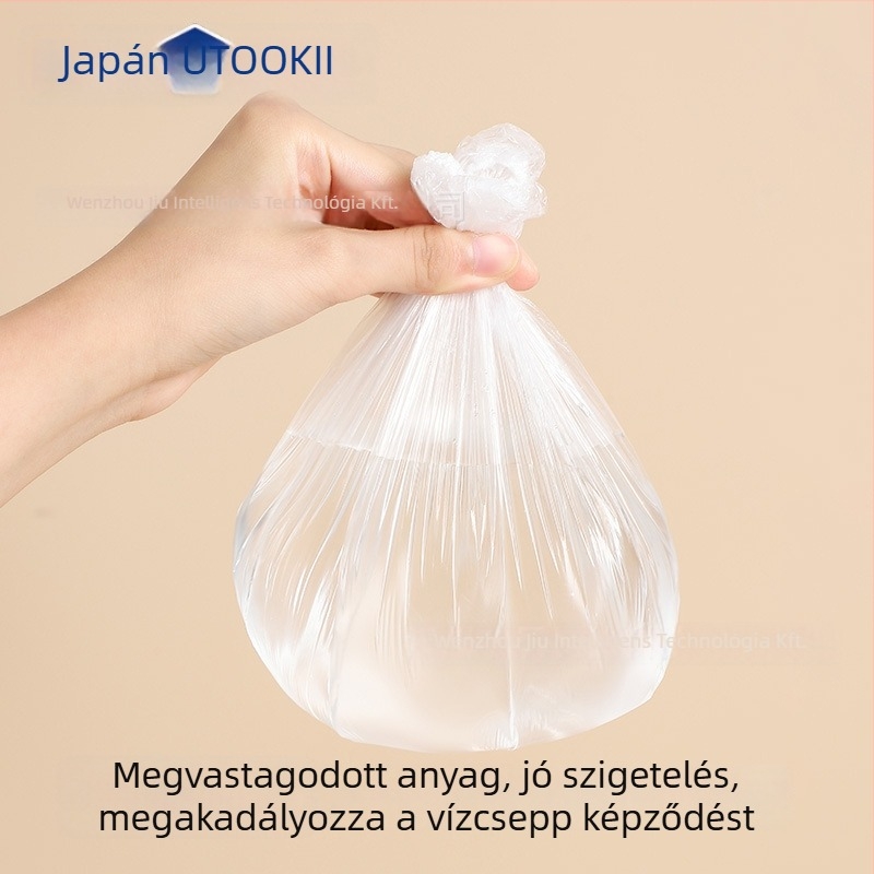Utookii Egyszer használatos PE zuhanysapka nőknek, vízálló és olajálló, otthoni használatra, Light Luxury stílus