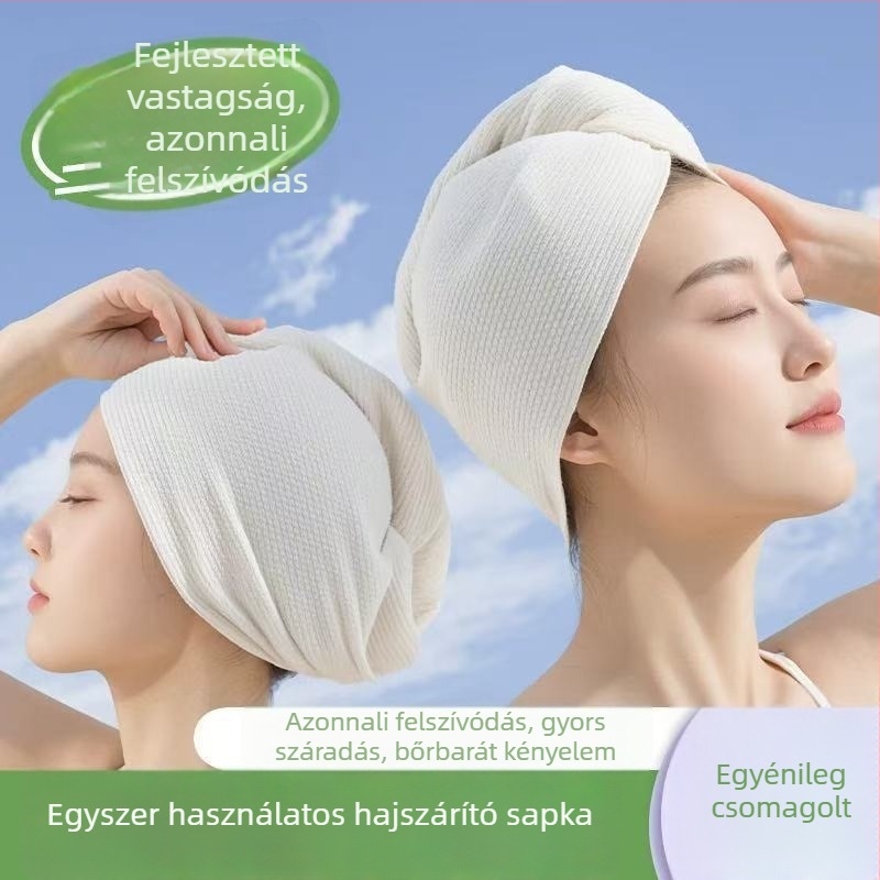 Egyszer használatos hajszárító sapka, nem szövött anyagból, 150D, kevesebb mint 30 g, testreszabás elérhető