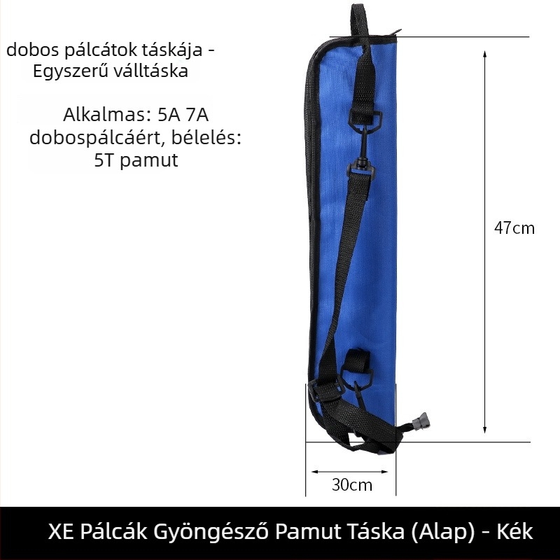 Amans hangszer hátizsák dobhoz és gitárhoz, Modell 123, textil anyag