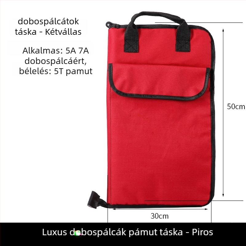 Amans hangszer hátizsák dobhoz és gitárhoz, Modell 123, textil anyag