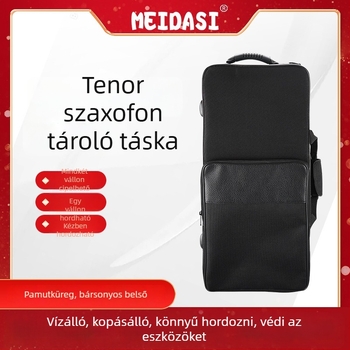 Alto E-flat Szaxofon hátizsák – hangszeres táska (Uniszex; Nyár 2023; Otthoni tárolás)