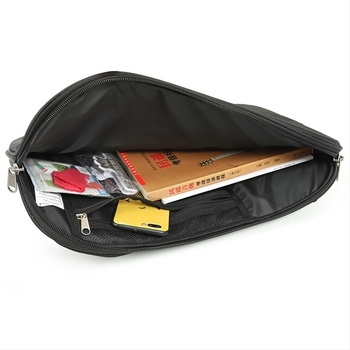 Gitár bővítéses táska — külső Oxford vászon, bélés poliészter, görbült vállpánt, gerincvédelem és terheléscsökkentés