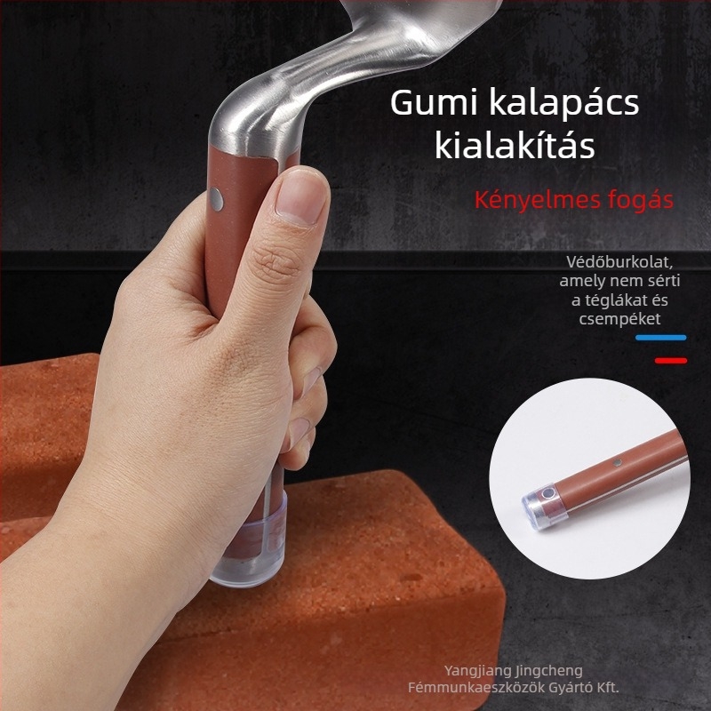 Jianpai rozsdamentes acélból készült integrált vakoló- és falazókészlet, spatula habarcs és kaparó kiegészítőkkel — vakoláshoz és falfinisítéshez