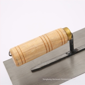 Tömítő spatula fából készült nyéllel és vas penge – Wubao márka, építőipari felhasználásra