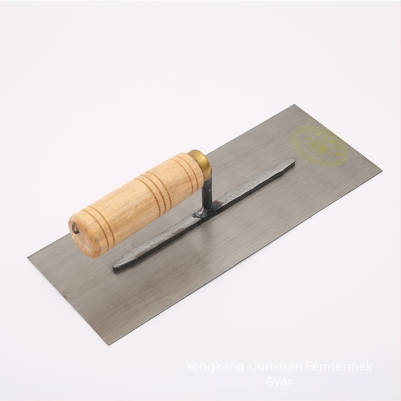 Tömítő spatula fából készült nyéllel és vas penge – Wubao márka, építőipari felhasználásra