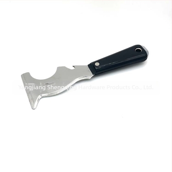 16-in-1 glettkés, multifunkcionális, rozsdamentes acél penge és műanyag nyél