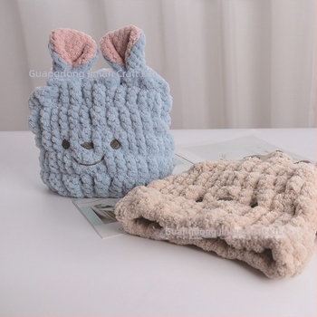 Hajszárító készlet: nedvszívó fejkendő és két rétegű szárító sapka, egyéni gyártású, termékkód 55213, Guangdong Jinlan