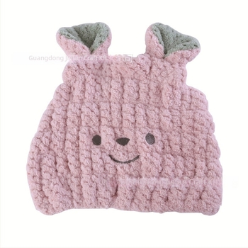 Hajszárító készlet: nedvszívó fejkendő és két rétegű szárító sapka, egyéni gyártású, termékkód 55213, Guangdong Jinlan