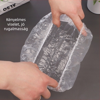 Bill bear Egyszer használatos zuhanysapka, PE anyag, Univerzális illeszkedés, Súly 95–100 g