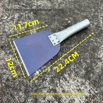 Vasmarkolatú, vastított acél pengéjű sík kés készlet, ideális gitteléshez, vakoláshoz, tömítéshez és kaparáshoz