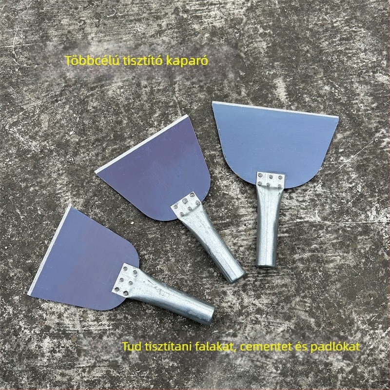 Vasmarkolatú, vastított acél pengéjű sík kés készlet, ideális gitteléshez, vakoláshoz, tömítéshez és kaparáshoz