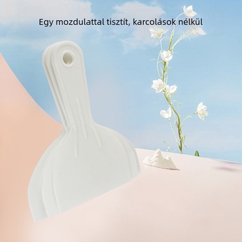 Műanyag glettelő spatula, lapos penge típusú, Penghui márka, a falról történő festék eltávolítására