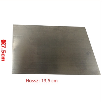 Glettkés rozsdamentes acélból, trapezoid alak, Scraper sorozat, testreszabható feldolgozás