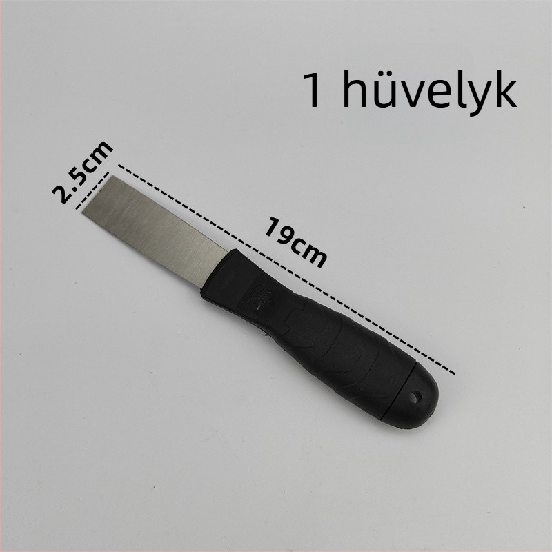 Glettvas műanyag testtel és acél nyéllel – sorozat 0014, 56 specifikáció, széles körű felhasználás