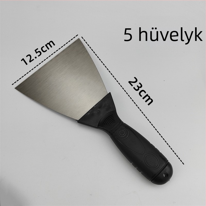 Glettvas műanyag testtel és acél nyéllel – sorozat 0014, 56 specifikáció, széles körű felhasználás