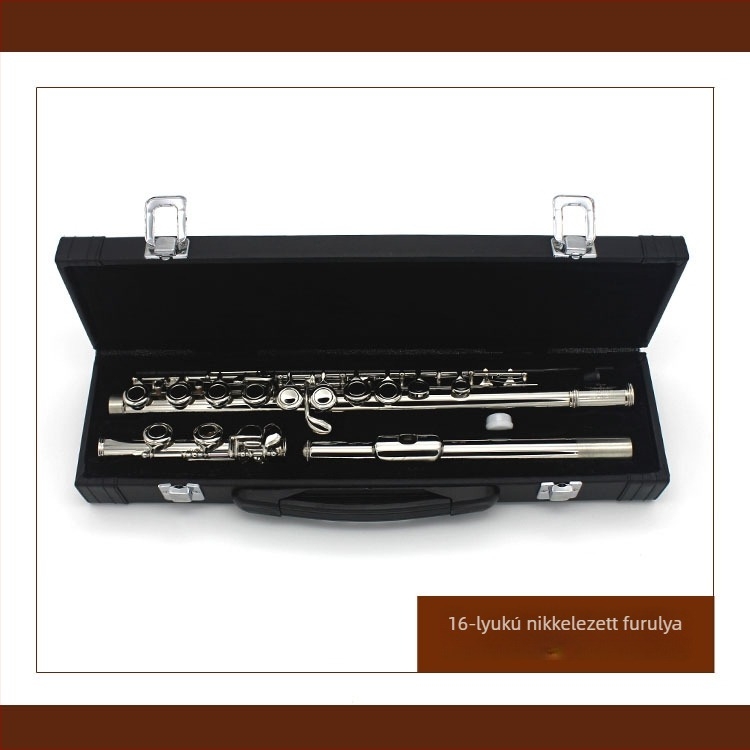 Jinxin fuvola, FL-16CN modell, rézötvözet anyag, hangnem C