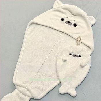 Yike korall plüss hajszárító sapka, testreszabható, 50–79 g