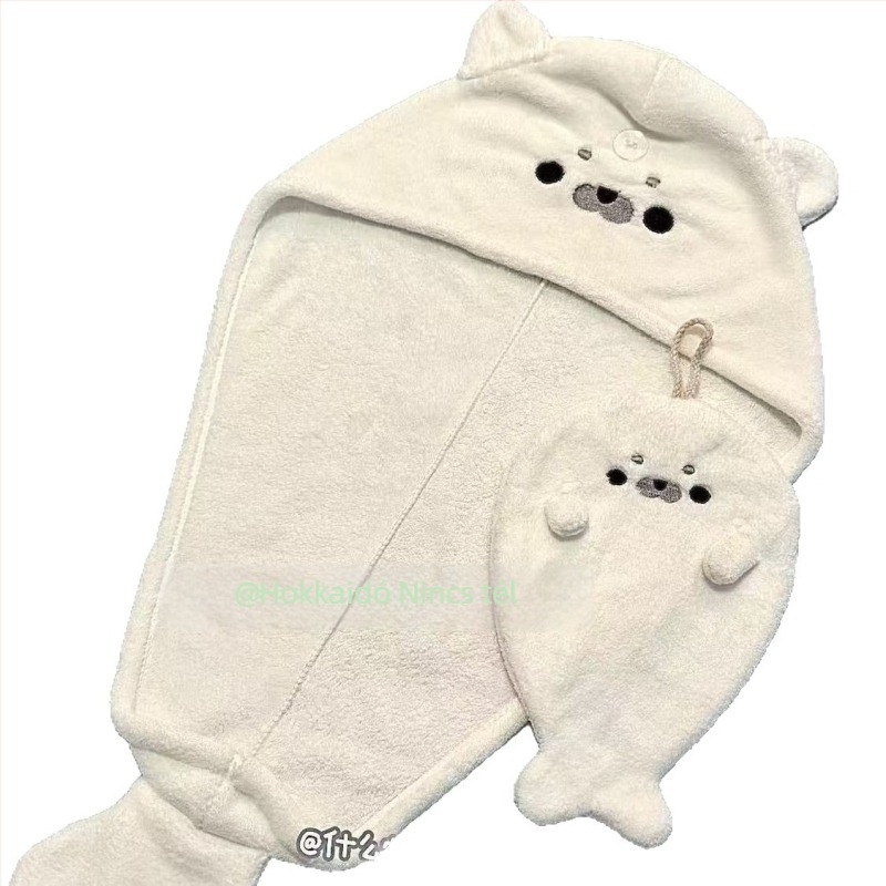 Yike korall plüss hajszárító sapka, testreszabható, 50–79 g