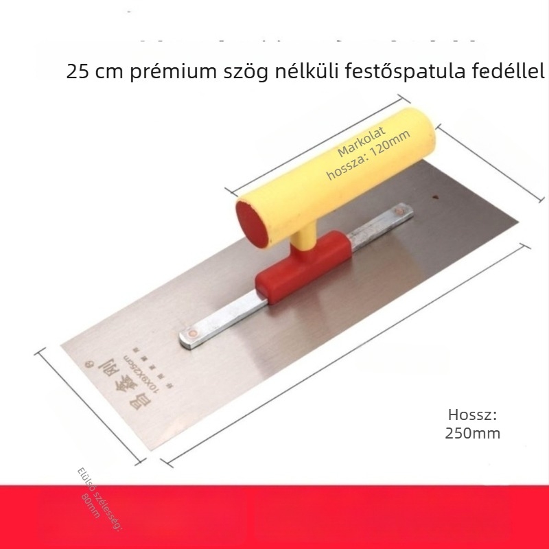 Lapos glettelő spatula, Friendship, 65 Mn acél, gletteléshez és vakoláshoz