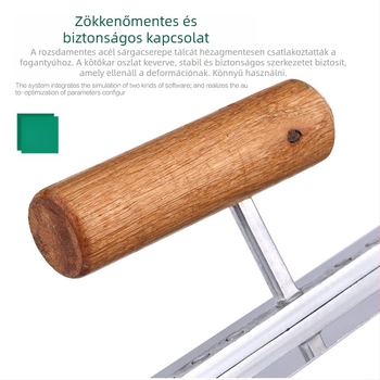 Eagle-Head simítókanál vakoláshoz és csempézéshez, sokoldalú falazó eszköz fogazott pengével