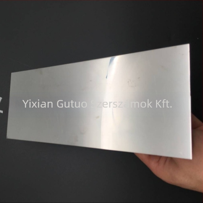 Gutuo glettelőkanál – rozsdamentes acél penge, műanyag nyél – építőipari dekorációhoz és falak kiegyenlítéséhez