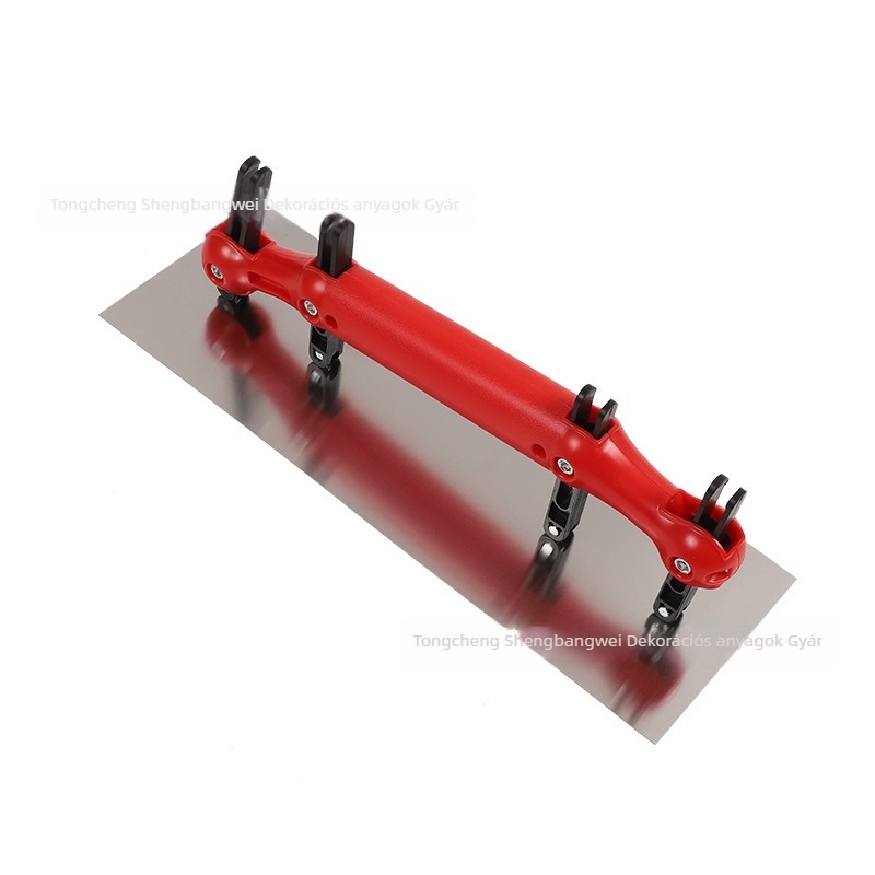 Állítható íves glettelő spatula – ívelt simítási eszköz belső és külső ív gletteléséhez, dekoratív festéshez