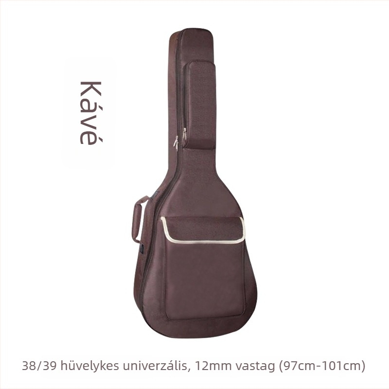 Ding Ding gitár táska – Oxford anyagból, ideális akusztikus, folk és klasszikus gitárokhoz, logó testreszabás