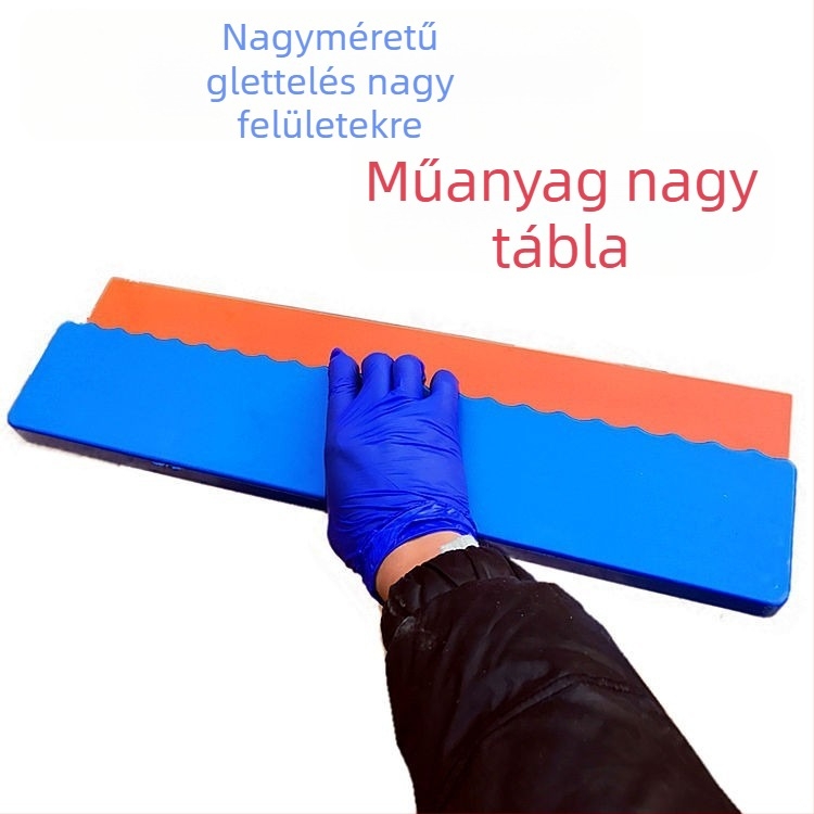 Állítható műanyag glettelő spatula festéshez, vastagság 0,13–30 mm