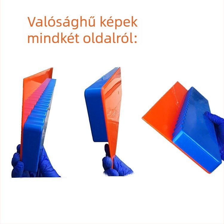 Állítható műanyag glettelő spatula festéshez, vastagság 0,13–30 mm