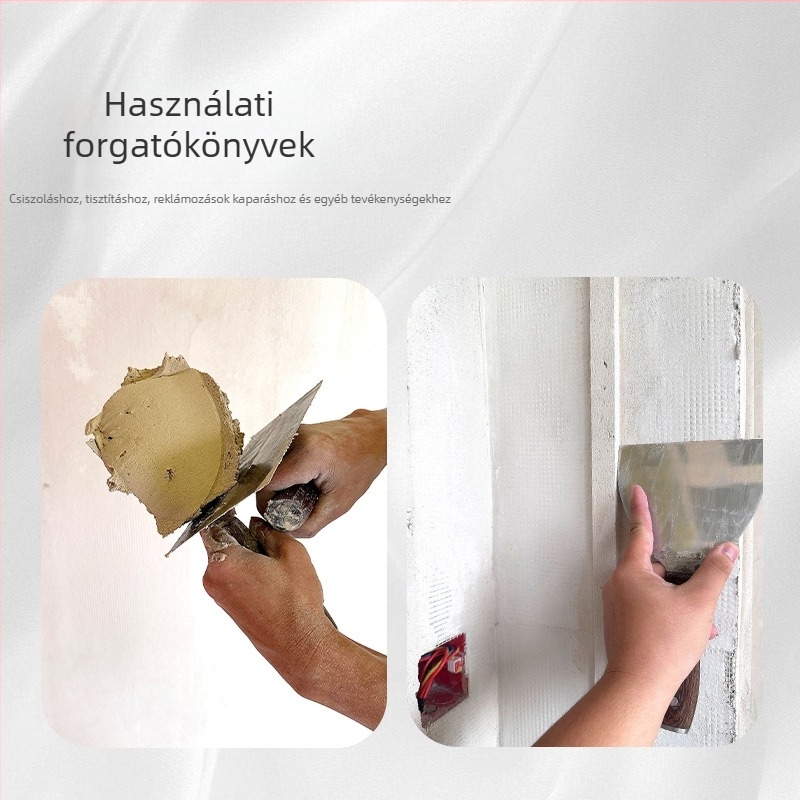 Professzionális glettelő kés (síklap) falak festékleválasztásához — kaparó, gipsz- és festék kés, márka: A seasoned pro, eredet: Huizhou, Guangdong