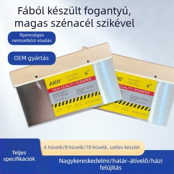 Sík kés fa markolattal, szénacél penge, dekorációhoz — General márka