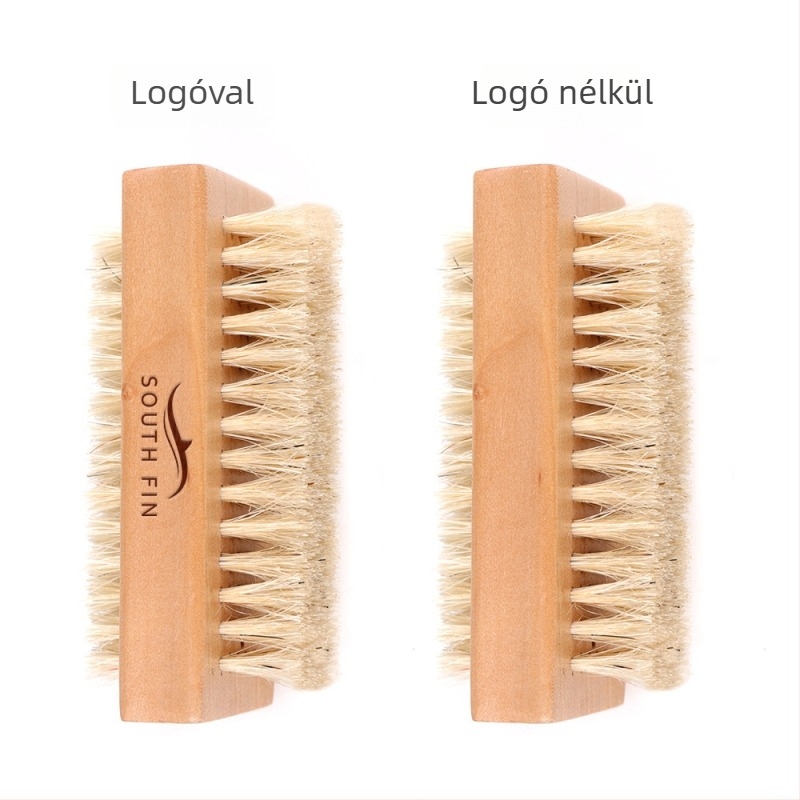 Körmök ecset fa nyéllel és disznó szőrszálakkal — nettó tömeg 40 g, Zhejiang eredet, Blue ZOO márka