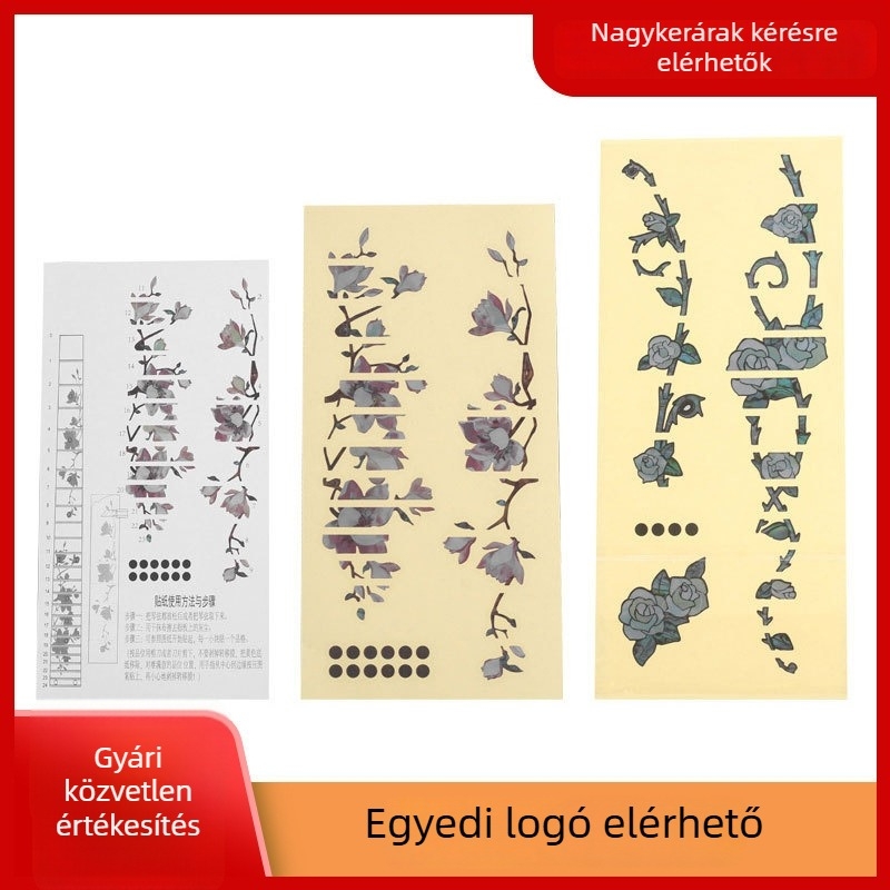 Gitár fogólap matricája, Bakelite dekoratív matrica, YCK márka, hangszerhez