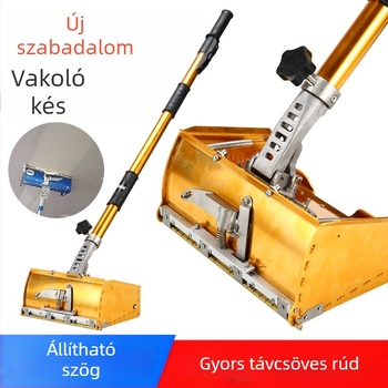 Putty Scraper Box rozsdamentes acél penge és műanyag nyél, Tajima Hyakukawa márka, kód GHH, Putty Scraper Box sorozat