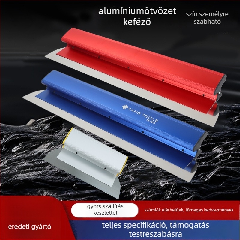 Alumíniumötvözetes glettelő kés falak kiegyenítésére, modell Putty Scraper GS-02, márka Jinchao