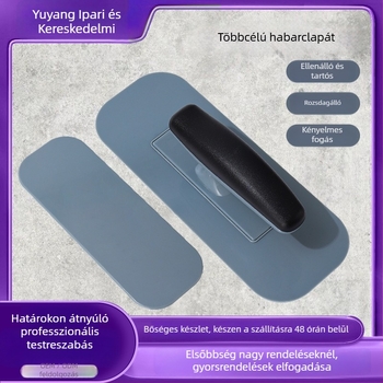 Yuyang műanyag glettelő — lapos penge, kerek él, festéshez