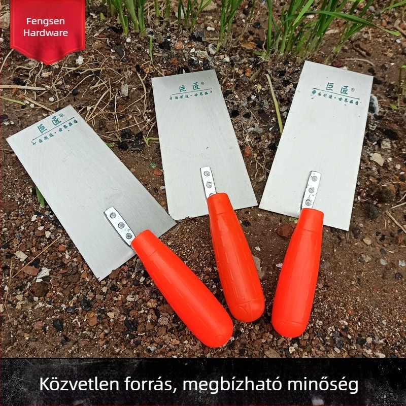 Glett spatula műanyag fogantyúval – gletteléshez és dekorációhoz, Fengsen, modell Putty scraper