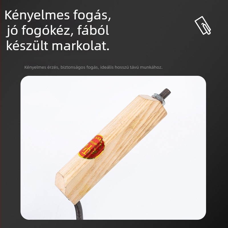 Rozsdamentes acélból készült sík vakoló kés – építőipari eszköz a falazáshoz és gletteléshez