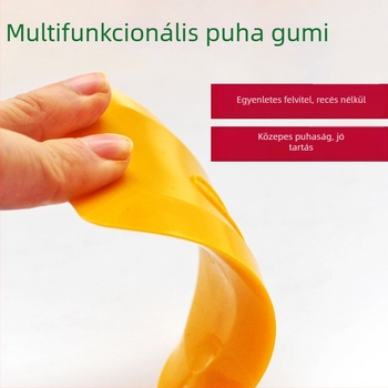 Gumi spatula és gittkészlet puha műanyag pengékkel — anyagok: gumi és műanyag; pengeméret: puha; alkalmas gittelésre és lakkozásra