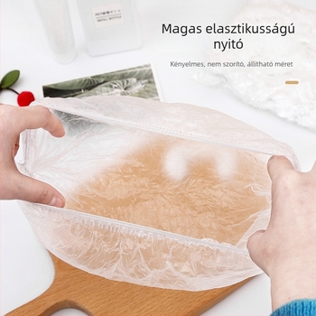 Zuhanysapka, PE anyagból, egyszer használható, felnőtteknek, 42 g, modern minimalista stílus