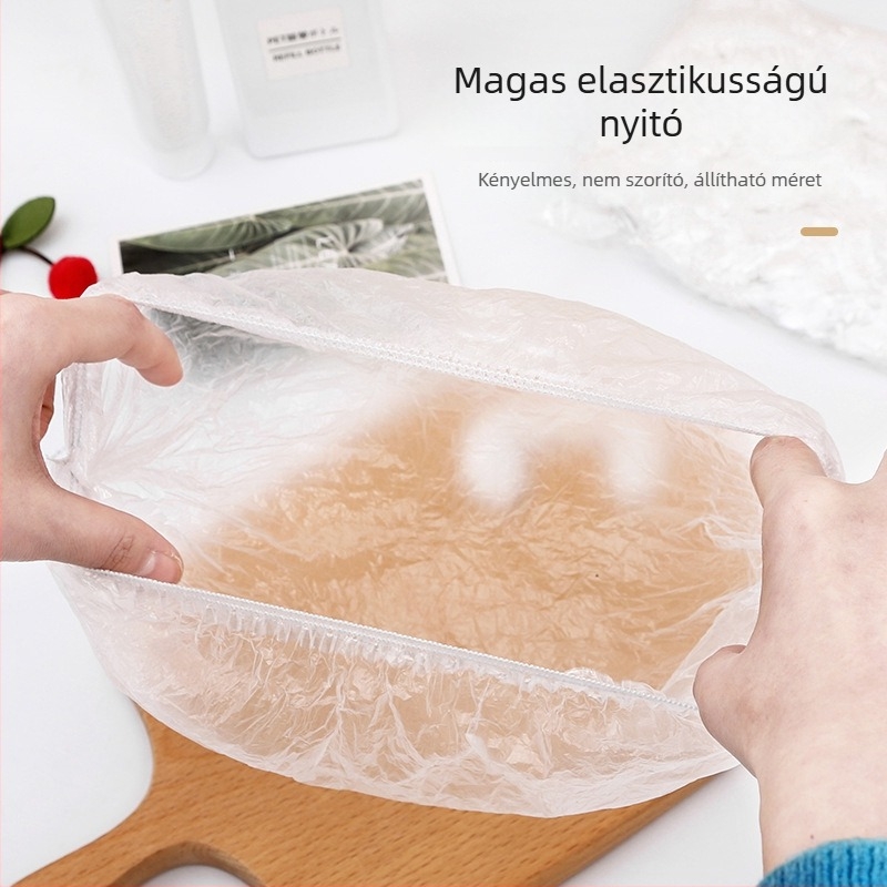 Zuhanysapka, PE anyagból, egyszer használható, felnőtteknek, 42 g, modern minimalista stílus