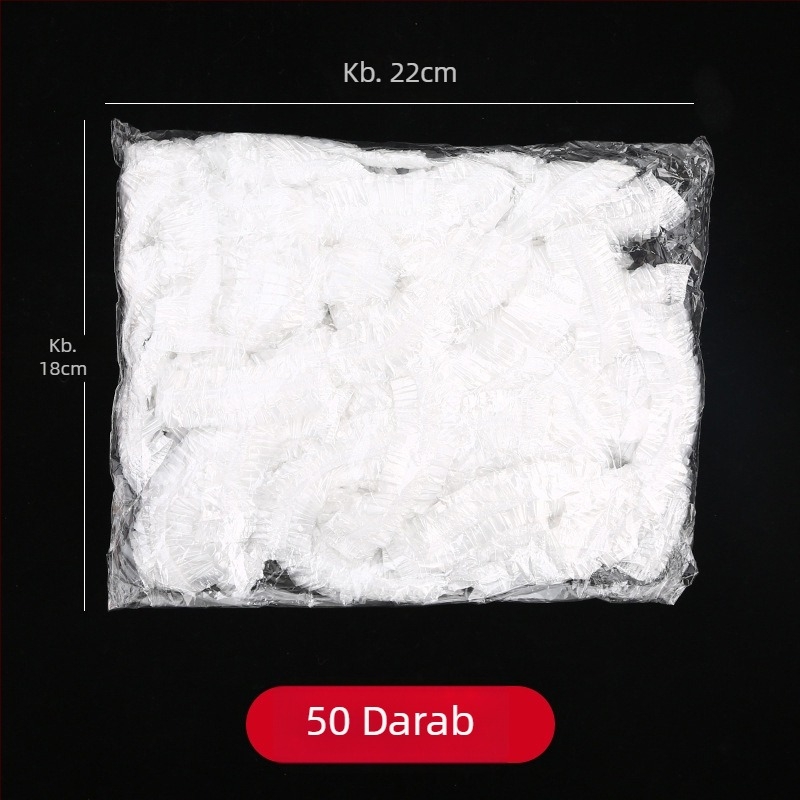 Zuhanysapka, PE anyagból, egyszer használható, felnőtteknek, 42 g, modern minimalista stílus