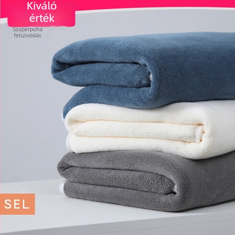 Shujies hajszárító sapka, korall plüss, Jacquard szövés, súly felett 200 g