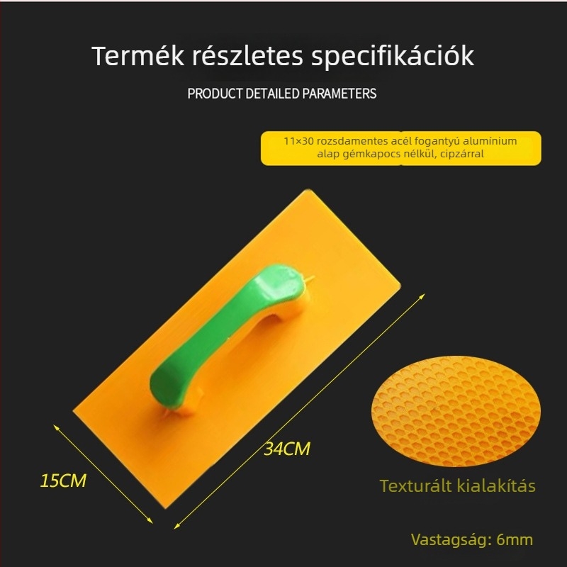 Tuluga edzett műanyag agyagdeszka építőipari szerszámokhoz – vastagság 0.5, eredet Linyi