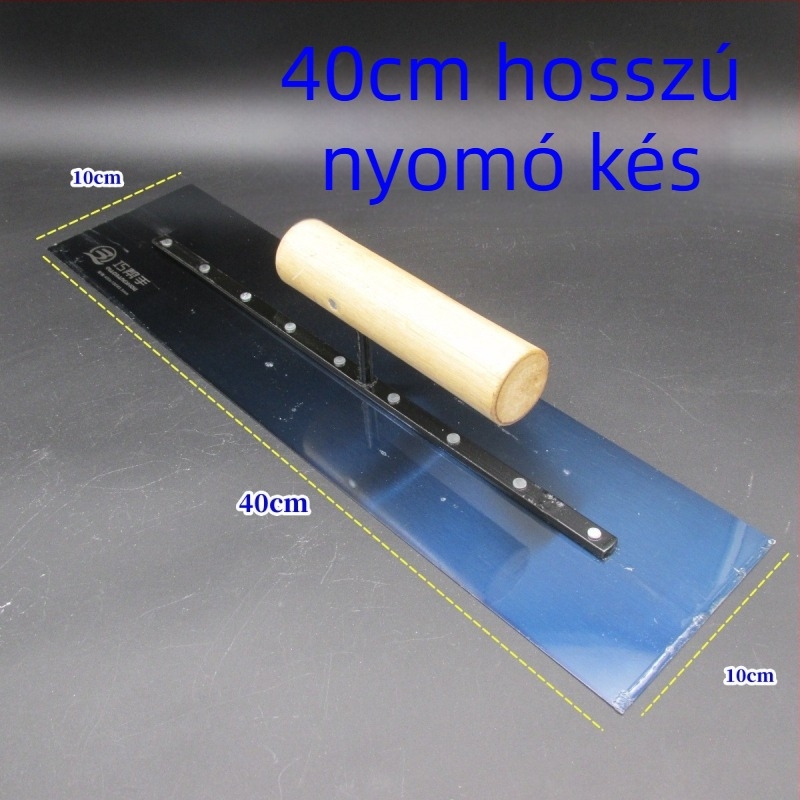 Glettvas vakoláshoz, 0,5 mm vastagságú, márka A Skillful Helper, falazási munkákhoz