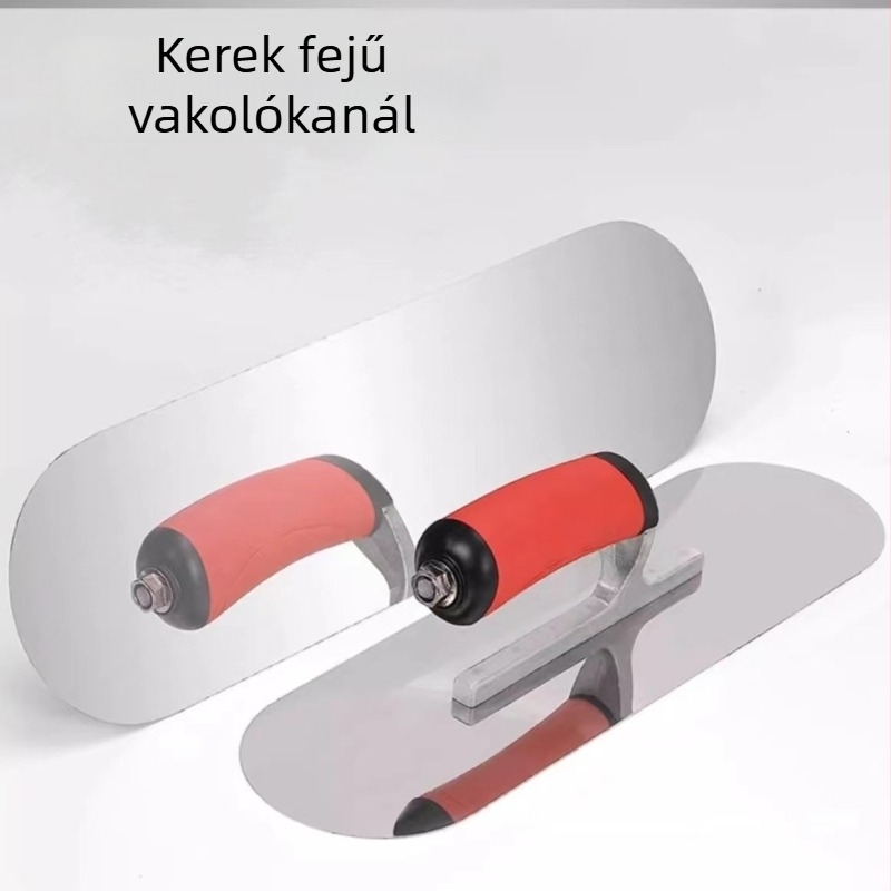 Nemes acél glettelő kés és glettelőkanál – síklapos pengével, márka Jester, otthoni dekorációs és építőipari feladatokra