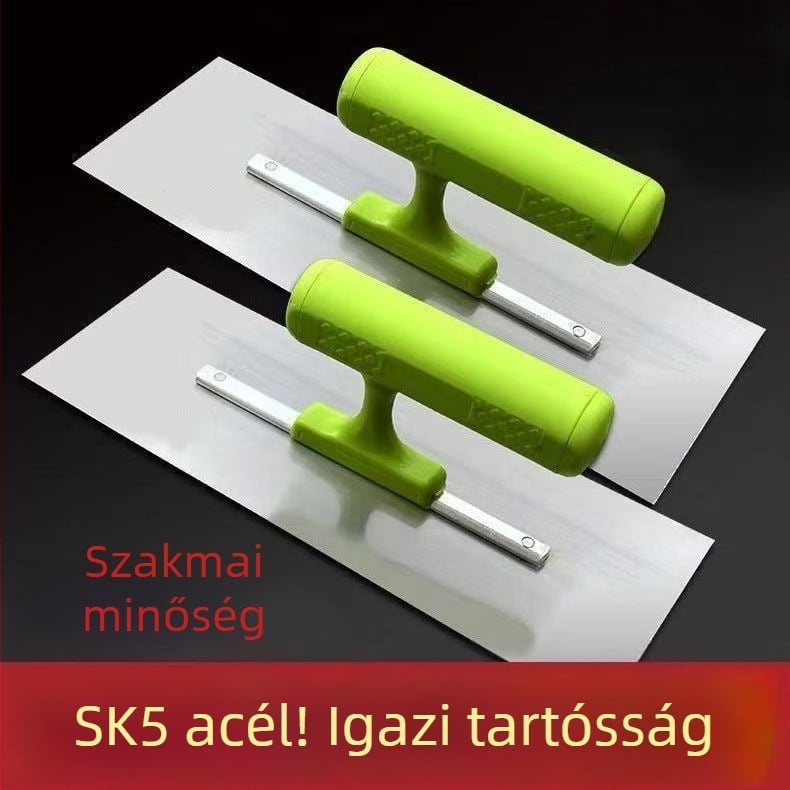 Rozsdamentes acél vakolókanál és glettelő kés