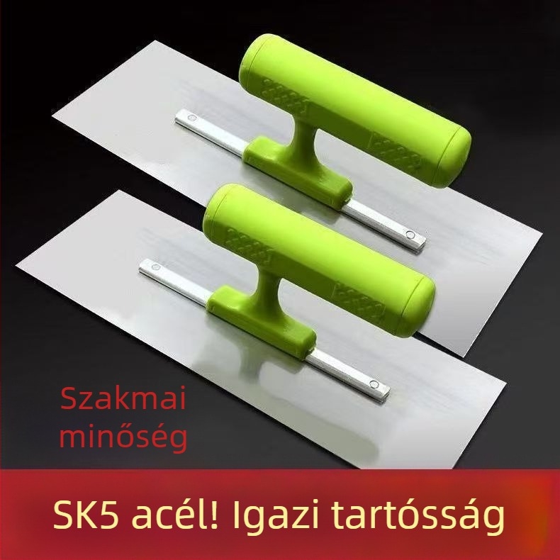 Rozsdamentes acél vakolókanál és glettelő kés
